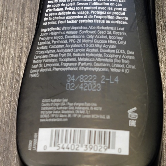 Australian Gold‎ Hydrating Accelerator Dark Tanning Lotion Biosine Complex 8 oz - Picture 5 of 6